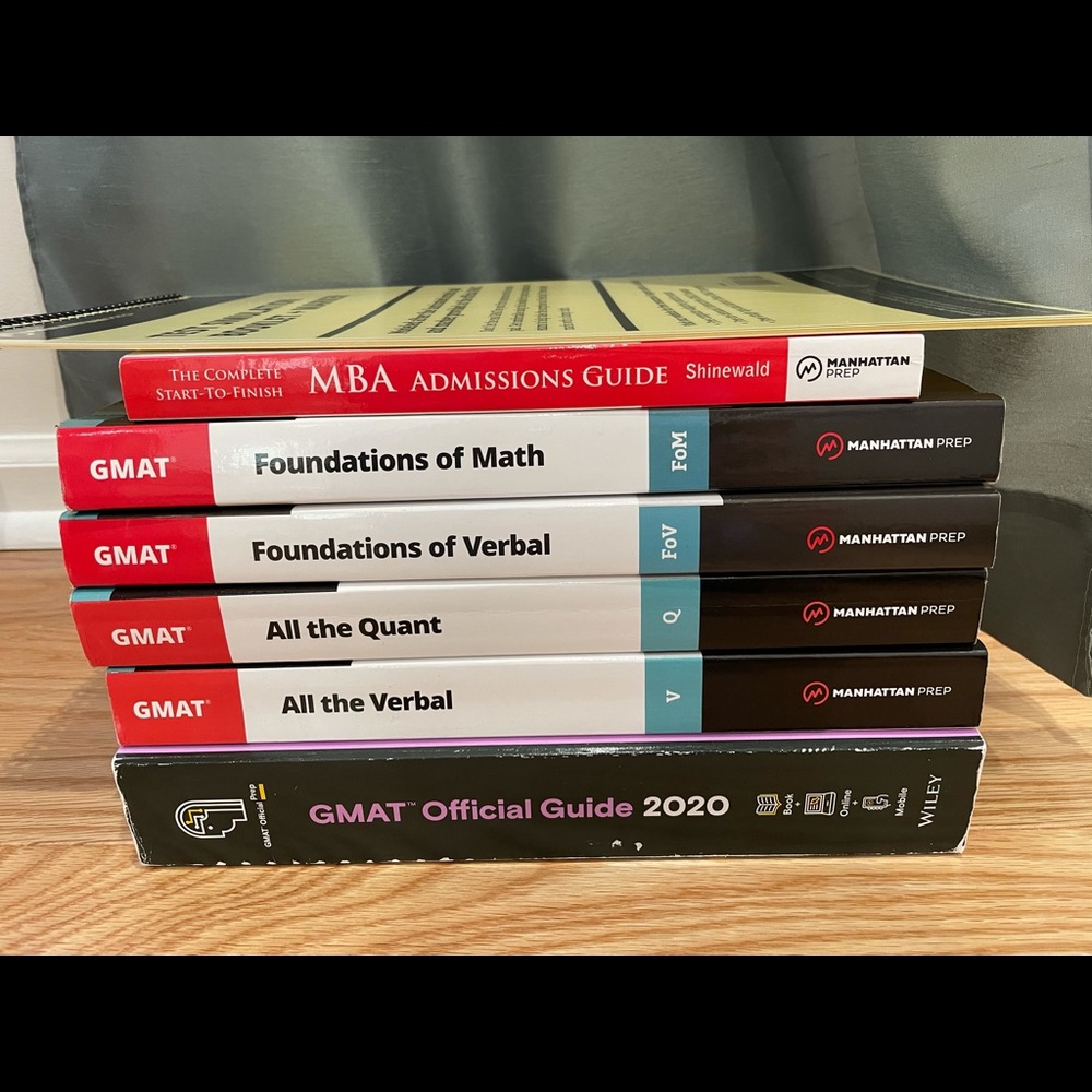 2020 Manhattan Prep GMAT Books (full package)